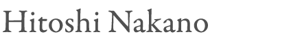 Hitoshi Nakano